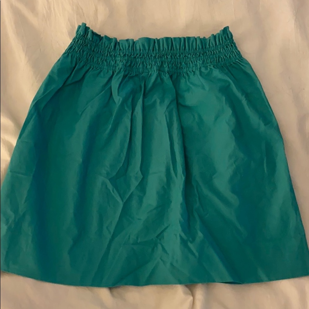 JCrew Factory Teal Skirt